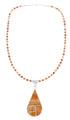 Navajo Oyster Shell Genuine Sterling Silver Bead Necklace Set JX125541